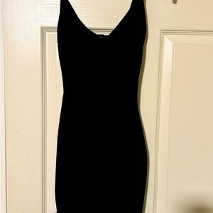 Super Sexy MRT 1030 Black Dress w/Slit
